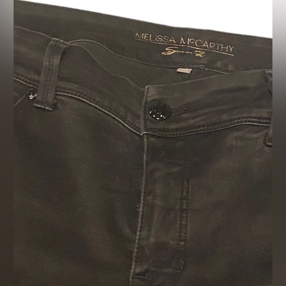 Melissa Mccarthy Seven 7 Pencil Slimming Silhouette Jeans Size 20W Classic Black - Picture 9 of 16